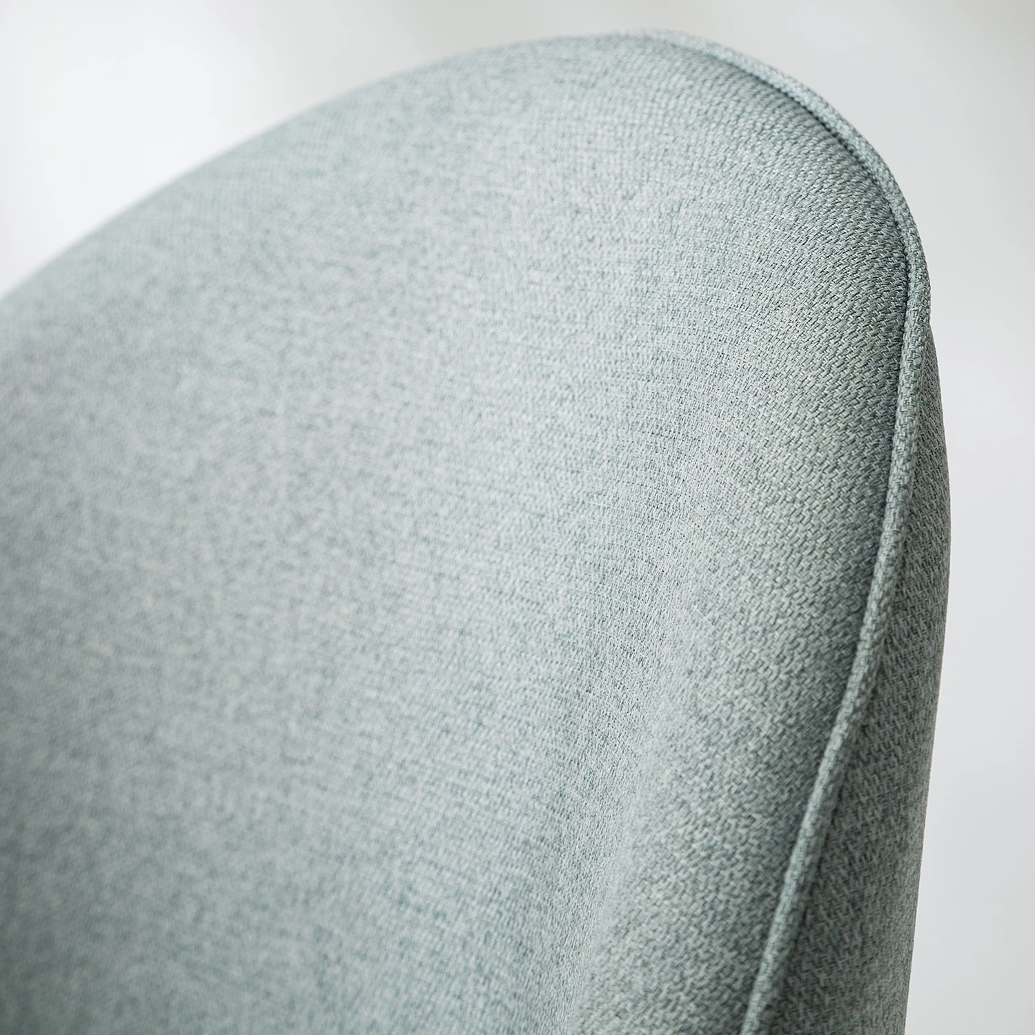 Mørteens Chaise capitonnée Ikley - Tissu / Métal - Noir - Gris menthe - Lot de 2 11 Mørteens Chaise capitonnée Ikley - Tissu / Métal - Noir - Gris menthe - Lot de 2 – Image 11