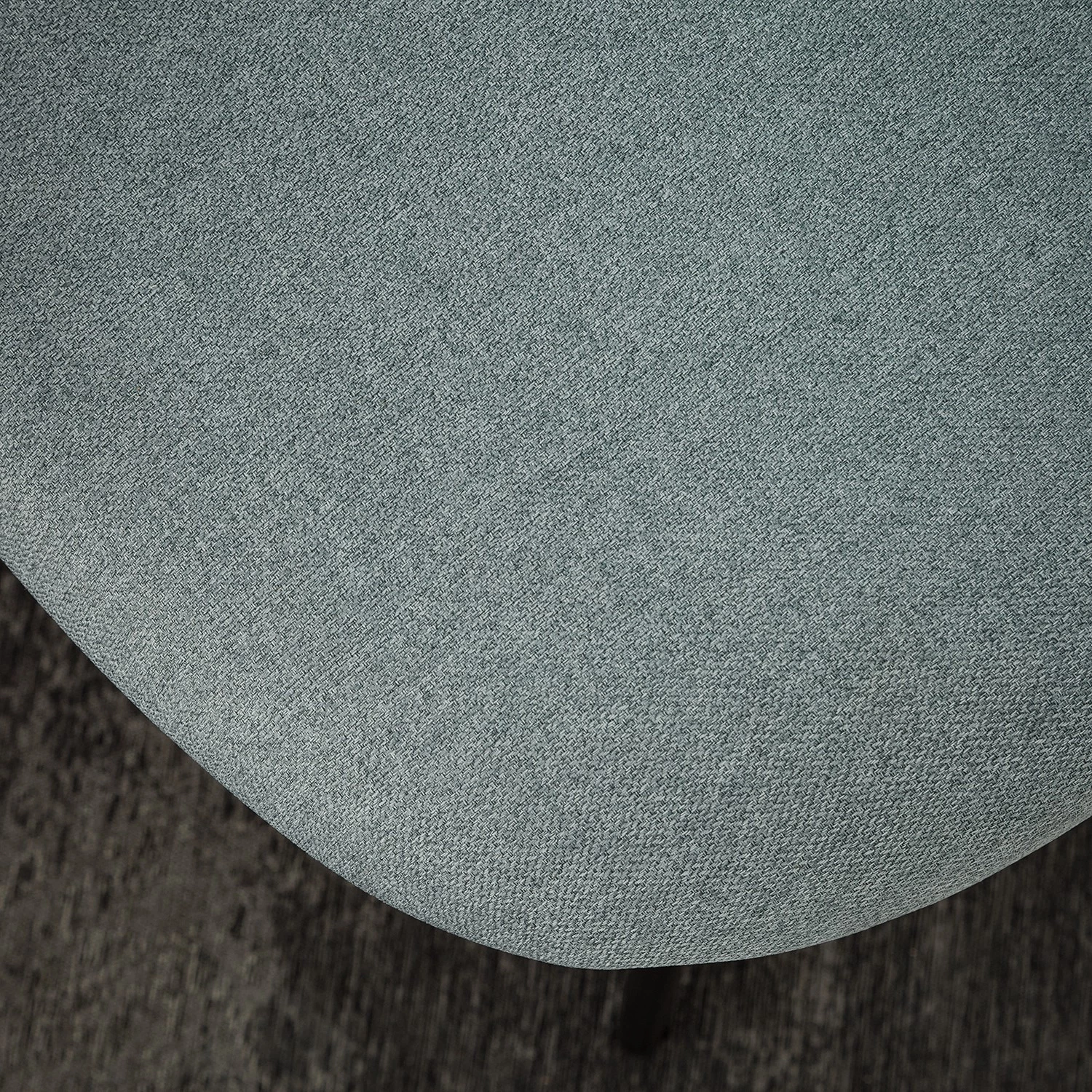 Mørteens Chaise capitonnée Ikley - Tissu / Métal - Noir - Gris menthe - Lot de 2 14 Mørteens Chaise capitonnée Ikley - Tissu / Métal - Noir - Gris menthe - Lot de 2 – Image 14