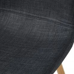 Mørteens Chaise capitonnée Iskmo II - Anthracite - Lot de 4 -Meubles de salle à manger Soldes Magasin 1000312594 211210 09245800145 DETAILS P000000001000312594