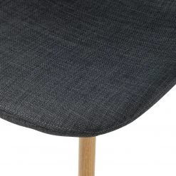 Mørteens Chaise capitonnée Iskmo II - Anthracite - Lot de 4 -Meubles de salle à manger Soldes Magasin 1000312594 211210 09245800151 DETAILS P000000001000312594