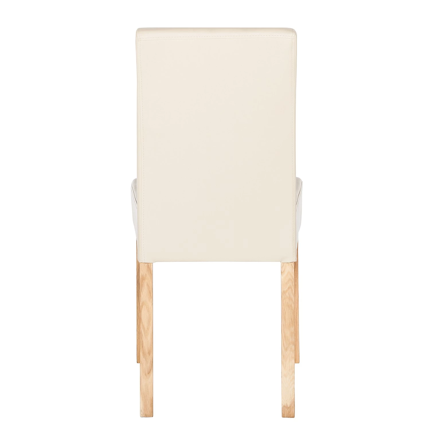Ars Natura Chaise capitonnée Nella I - Beige - Lot de 4 6 Ars Natura Chaise capitonnée Nella I - Beige - Lot de 4 – Image 6