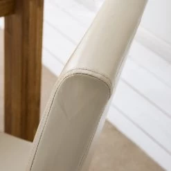 Ars Natura Chaise capitonnée Nella I - Beige - Lot de 4 22 Ars Natura Chaise capitonnée Nella I - Beige - Lot de 4 -Meubles de salle à manger Soldes Magasin 1000312636 211202 16422300072 DETAILS P000000001000312636