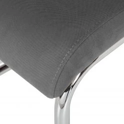 Mooved Chaise cantilever Claras - Gris - Lot de 4 -Meubles de salle à manger Soldes Magasin 1000313229 211209 14223100082 DETAILS P000000001000313229