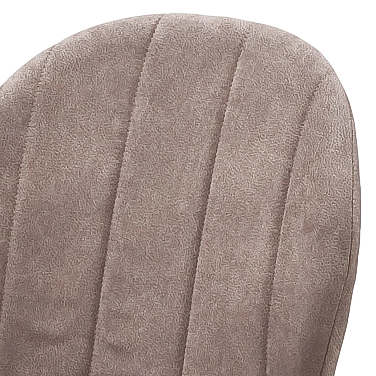 Loftscape Chaises Liena - Microfibre / Métal - Noir - Sable vintage - Lot de 4 4 Loftscape Chaises Liena - Microfibre / Métal - Noir - Sable vintage - Lot de 4 – Image 4