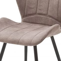 Loftscape Chaises Liena - Microfibre / Métal - Noir - Sable vintage - Lot de 4 9 Loftscape Chaises Liena - Microfibre / Métal - Noir - Sable vintage - Lot de 4 -Meubles de salle à manger Soldes Magasin 1000313389 211209 14223000060 DETAILS P000000001000313389