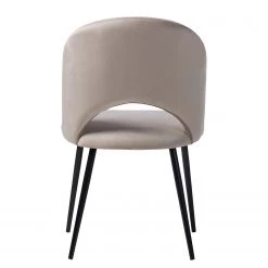 Jack & Alice Chaise capitonnée Salome - Crème - Lot de 2 -Meubles de salle à manger Soldes Magasin 1000313400 211208 12180600140 DETAILS P000000001000313400