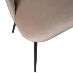 Jack & Alice Chaise capitonnée Salome - Crème - Lot de 2 -Meubles de salle à manger Soldes Magasin 1000313400 211208 12180600142 DETAILS P000000001000313400