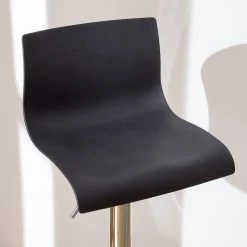 Mooved Chaise de bar Falkland - Noir - Chrome brillant - Lot de 2 -Meubles de salle à manger Soldes Magasin 1000313544 211208 11085800095 DETAILS P000000001000313544