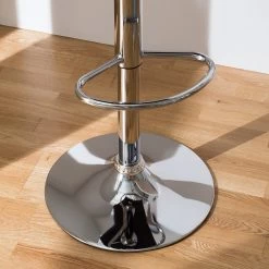 Mooved Chaise de bar Falkland - Noir - Chrome brillant - Lot de 2 -Meubles de salle à manger Soldes Magasin 1000313544 211208 110859000106 DETAILS P000000001000313544