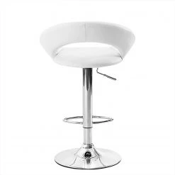 Fredriks Chaise de bar Hemingway - Blanc / Chrome - Lot de 2 -Meubles de salle à manger Soldes Magasin 1000313547 211208 110902000137 DETAILS P000000001000313547