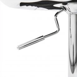 Fredriks Chaise de bar Hemingway - Blanc / Chrome - Lot de 2 -Meubles de salle à manger Soldes Magasin 1000313547 211208 11090200170 DETAILS P000000001000313547