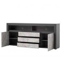 Loftscape Enfilade Stonda - Anthracite -Meubles de salle à manger Soldes Magasin 1000314580 211209 125315000122 DETAILS P000000001000314580