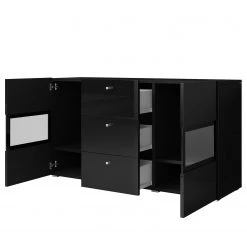 Loftscape Enfilade Adschman - Noir brillant / Noir mat -Meubles de salle à manger Soldes Magasin 1000314944 211209 13334200045 DETAILS P000000001000314944