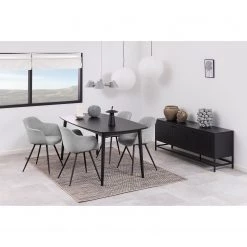 Norrwood Buffet Cascavel II - Métal - Noir -Meubles de salle à manger Soldes Magasin 1000315203 211214 11594200160 MOOD DETAILS P000000001000315203 mood