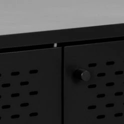 Norrwood Buffet Cascavel II - Métal - Noir -Meubles de salle à manger Soldes Magasin 1000315203 211214 11594200203 DETAILS P000000001000315203