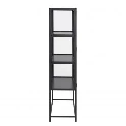 Red Living Vitrine Coogee - Noir / Imitation chêne brun noir - Hauteur : 150 cm 18 Red Living Vitrine Coogee - Noir / Imitation chêne brun noir - Hauteur : 150 cm -Meubles de salle à manger Soldes Magasin 1000315209 211214 11594300238 DETAILS P000000001000315209