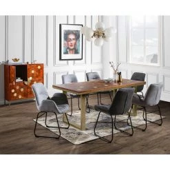 Loftscape Chaises capitonnées Vancouver (lot de 2) - Gris 11 Loftscape Chaises capitonnées Vancouver (lot de 2) - Gris -Meubles de salle à manger Soldes Magasin 1000315228 211214 16250700032 MOOD DETAILS P000000001000315228 mood