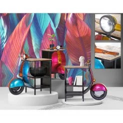 Red Living Bar Rockabilly - Bleu -Meubles de salle à manger Soldes Magasin 1000315296 211214 162510000120 MOOD DETAILS P000000001000315296 mood