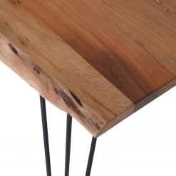 Red Living Table Nessi - Largeur : 160 cm -Meubles de salle à manger Soldes Magasin 1000315304 211214 16251300199 DETAILS P000000001000315304