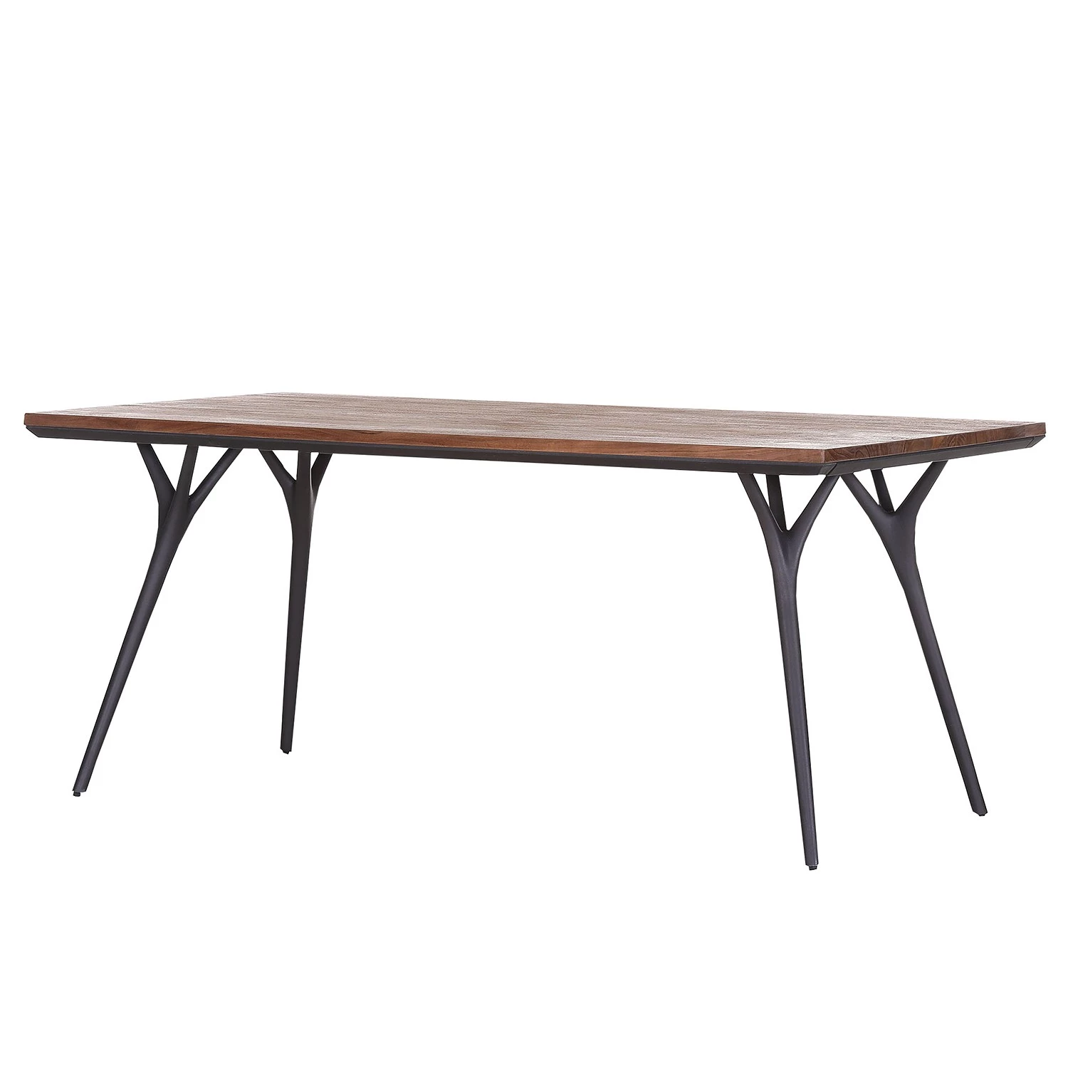 Red Living Table Rudine - Acacia massif / Fer - Acacia / Anthracite 1 Red Living Table Rudine - Acacia massif / Fer - Acacia / Anthracite