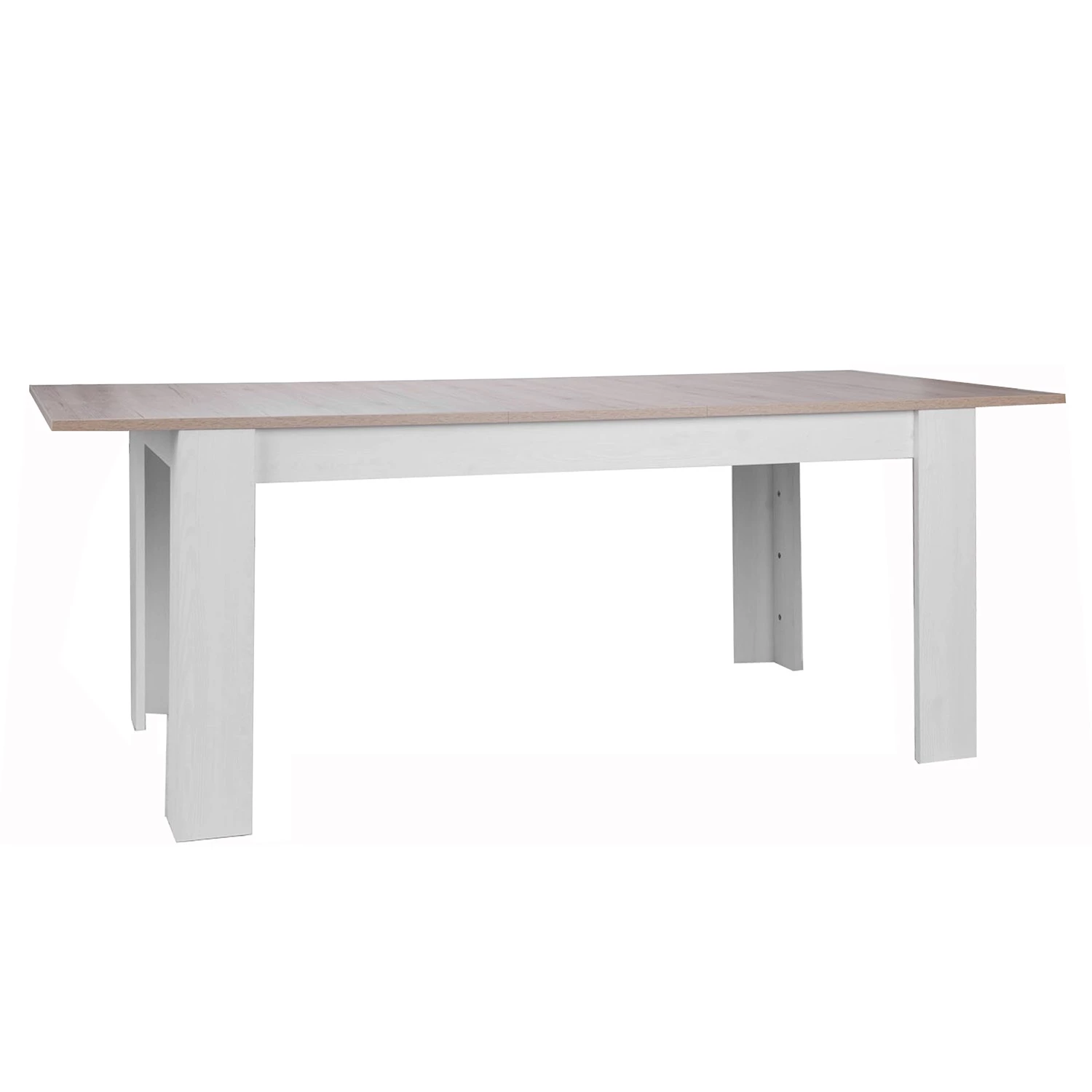 Loftscape Table Nemo - Imitation mélèze / Blanc 2 Loftscape Table Nemo - Imitation mélèze / Blanc – Image 2