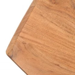 Red Living Table Kansas - Acacia massif / Métal - Acacia / Noir et acacia -Meubles de salle à manger Soldes Magasin 1000316363 220118 12444200076 DETAILS P000000001000316363