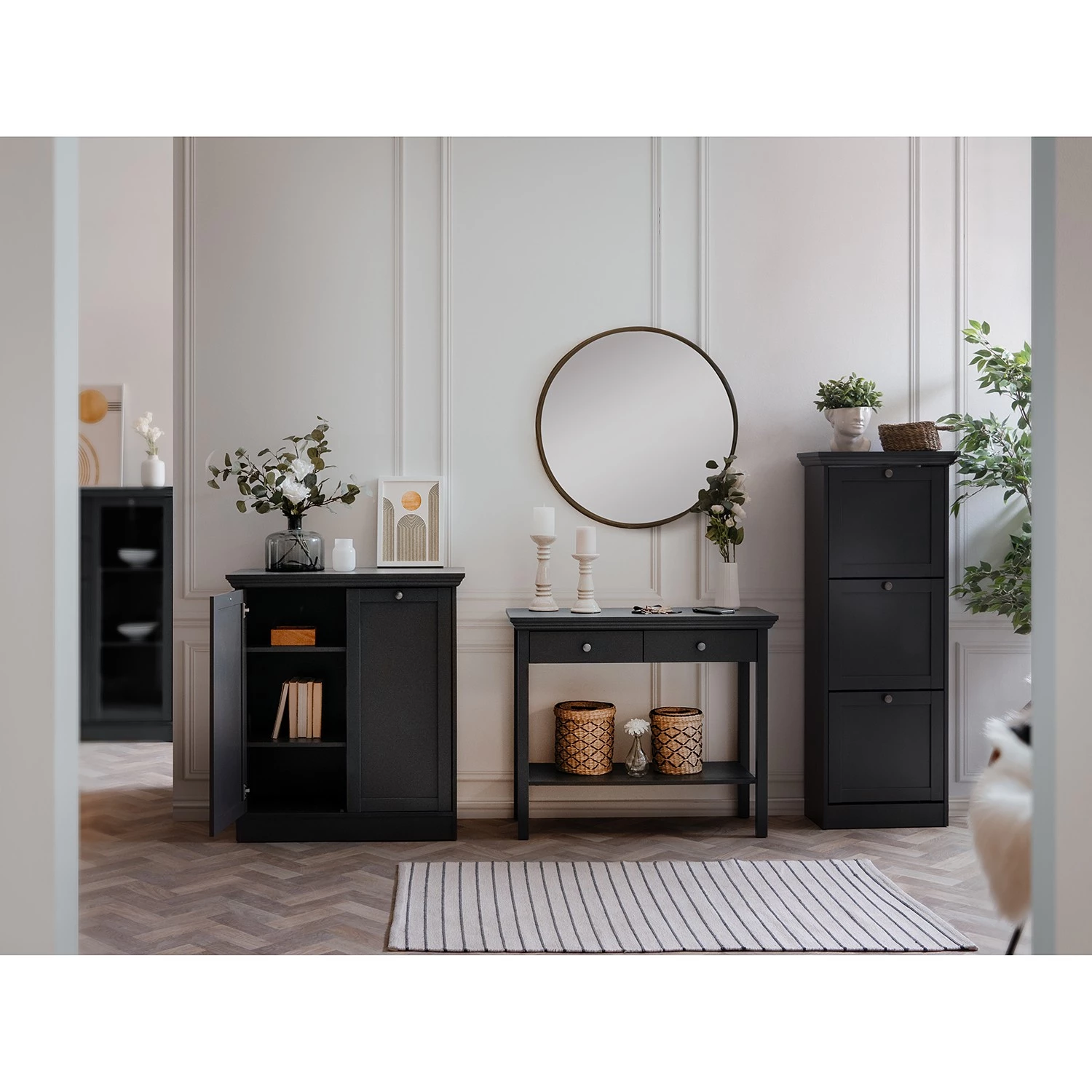 Norrwood Console Woodland - Anthracite 3 Norrwood Console Woodland - Anthracite – Image 3