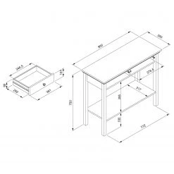 Norrwood Console Woodland - Anthracite 21 Norrwood Console Woodland - Anthracite -Meubles de salle à manger Soldes Magasin 1000316613 211221 114545000568 SKETCH DETAILS P000000001000316613 sketch