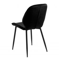 Loftscape Chaises capitonnées Kerang II (lot de 2) - Velours / Fer - Noir 17 Loftscape Chaises capitonnées Kerang II (lot de 2) - Velours / Fer - Noir -Meubles de salle à manger Soldes Magasin 1000319609 220128 1257140050 DETAILS P000000001000319609