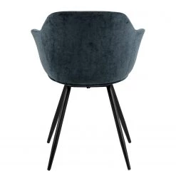 Loftscape Chaise à accoudoirs Gawler - Bleu foncé -Meubles de salle à manger Soldes Magasin 1000319619 220128 1257180060 DETAILS P000000001000319619