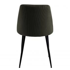 Loftscape Chaises capitonnées Ferland (lot de 4) - Velours côtelé / Fer - Vert olive foncé / Noir 14 Loftscape Chaises capitonnées Ferland (lot de 4) - Velours côtelé / Fer - Vert olive foncé / Noir -Meubles de salle à manger Soldes Magasin 1000319622 220128 1257200060 DETAILS P000000001000319622