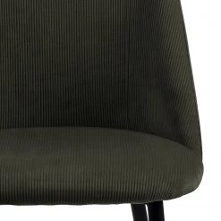 Loftscape Chaises capitonnées Ferland (lot de 4) - Velours côtelé / Fer - Vert olive foncé / Noir 17 Loftscape Chaises capitonnées Ferland (lot de 4) - Velours côtelé / Fer - Vert olive foncé / Noir -Meubles de salle à manger Soldes Magasin 1000319622 220128 1257200080 DETAILS P000000001000319622