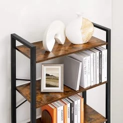 Red Living Étagère Leesville VIII - Marron / Noir -Meubles de salle à manger Soldes Magasin 1000329421 220203 16155500021 MOOD DETAILS P000000001000329421 mood