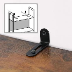 Red Living Étagère Leesville VII - Marron -Meubles de salle à manger Soldes Magasin 1000330203 220203 1616030050 DETAILS P000000001000330203