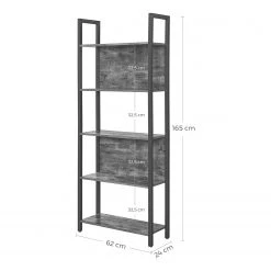 Red Living Étagère Leesville VII - Marron -Meubles de salle à manger Soldes Magasin 1000330203 220203 16160300500 SKETCH DETAILS P000000001000330203 sketch