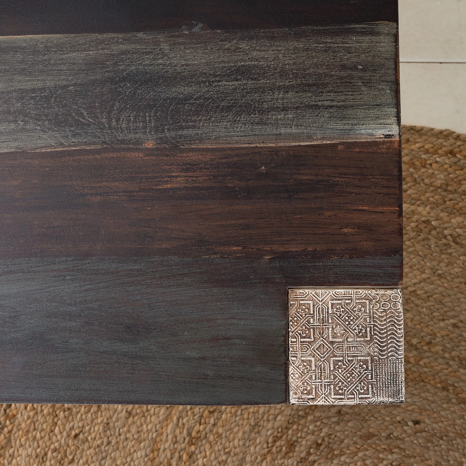 Wolf-Möbel Salle à manger Goa White (4 éléments) - Partiellement en manguier massif - Manguier vintage blanc 8 Wolf-Möbel Salle à manger Goa White (4 éléments) - Partiellement en manguier massif - Manguier vintage blanc – Image 8