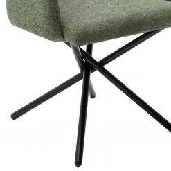 Red Living Chaise à accoudoirs Sarana - Vert olive 5 Red Living Chaise à accoudoirs Sarana - Vert olive -Meubles de salle à manger Soldes Magasin 1000335586 220317 040 DETAILS P000000001000335586