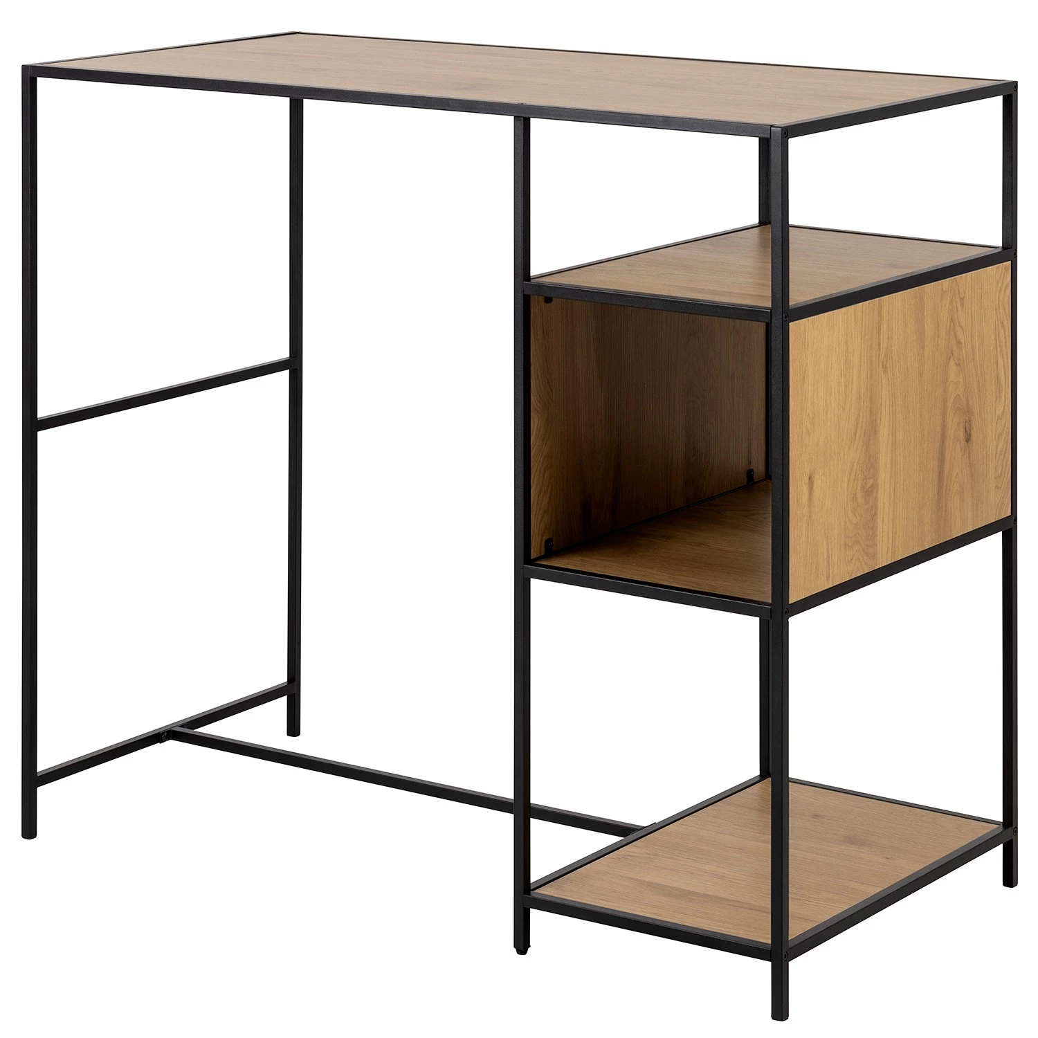 Red Living Table haute Coogee II - Imitation chêne sauvage / Noir 5 Red Living Table haute Coogee II - Imitation chêne sauvage / Noir – Image 5