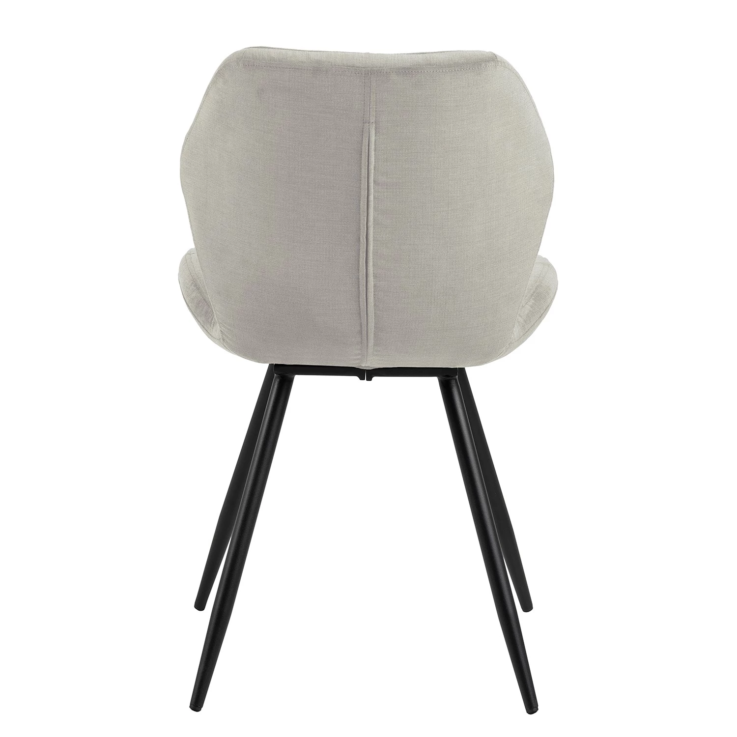 Loftscape Chaises capitonnées Runcorn (lot de 2) - Gris lumineux 6 Loftscape Chaises capitonnées Runcorn (lot de 2) - Gris lumineux – Image 6