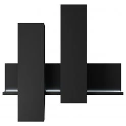 Loftscape Meuble haut Littor - Avec éclairage inclus - Noir 9 Loftscape Meuble haut Littor - Avec éclairage inclus - Noir -Meubles de salle à manger Soldes Magasin 1000339741 220311 040 DETAILS P000000001000339741