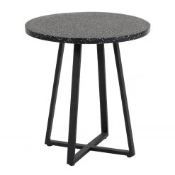 Loftscape Table Viola - Terrazzo / Acier - Terrazzo noir / Noir