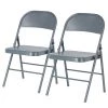 Loftscape Chaises Penaflor (lot de 2) - Gris pigeon