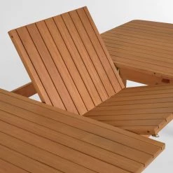 Naturoo Table Shelfy - Eucalyptus massif -Meubles de salle à manger Soldes Magasin 1000340196 220414 035 DETAILS P000000001000340196