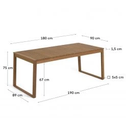 Naturoo Table Seelze - Acacia massif - Acacia marron 17 Naturoo Table Seelze - Acacia massif - Acacia marron -Meubles de salle à manger Soldes Magasin 1000340210 220414 500 SKETCH DETAILS P000000001000340210 sketch