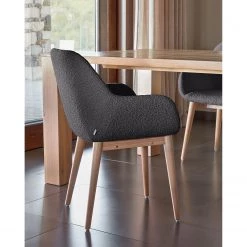 Loftscape Chaises à accoudoirs Kusamo V (lot de 2) - Anthracite -Meubles de salle à manger Soldes Magasin 1000340227 220414 021 MOOD DETAILS P000000001000340227 mood