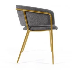 Loftscape Chaises accoudoirs Vilhena V (lot de 2) - Gris -Meubles de salle à manger Soldes Magasin 1000340232 220414 035 DETAILS P000000001000340232