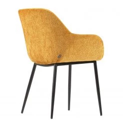 Loftscape Chaises accoudoirs Kusamo III (lot de 2) - Jaune doré -Meubles de salle à manger Soldes Magasin 1000340254 220414 036 DETAILS P000000001000340254