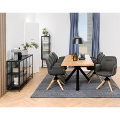 Red Living Buffet Coogee IV - Verre / Métal - Noir -Meubles de salle à manger Soldes Magasin 1000340385 220318 021 MOOD DETAILS P000000001000340385 mood