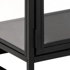 Red Living Buffet Coogee IV - Verre / Métal - Noir -Meubles de salle à manger Soldes Magasin 1000340385 220318 060 DETAILS P000000001000340385