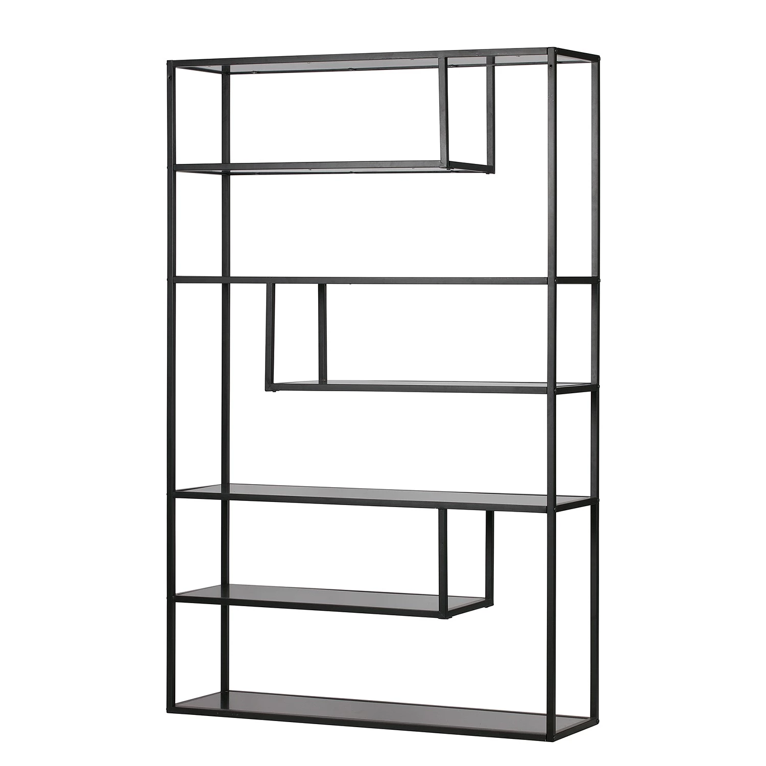 Red Living Étagère Vallvik II - Métal - Noir 1 Red Living Étagère Vallvik II - Métal - Noir